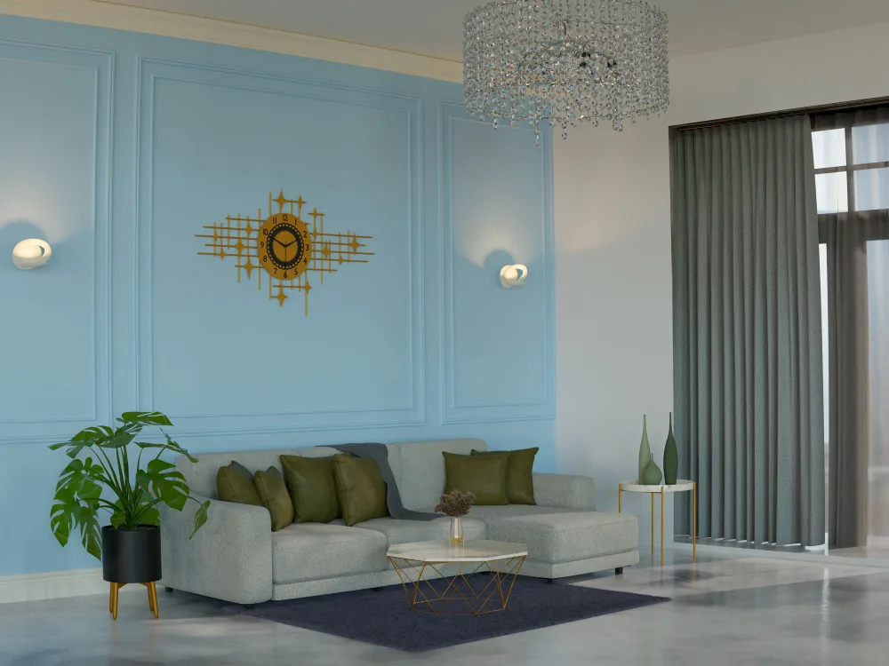 Living room after painting